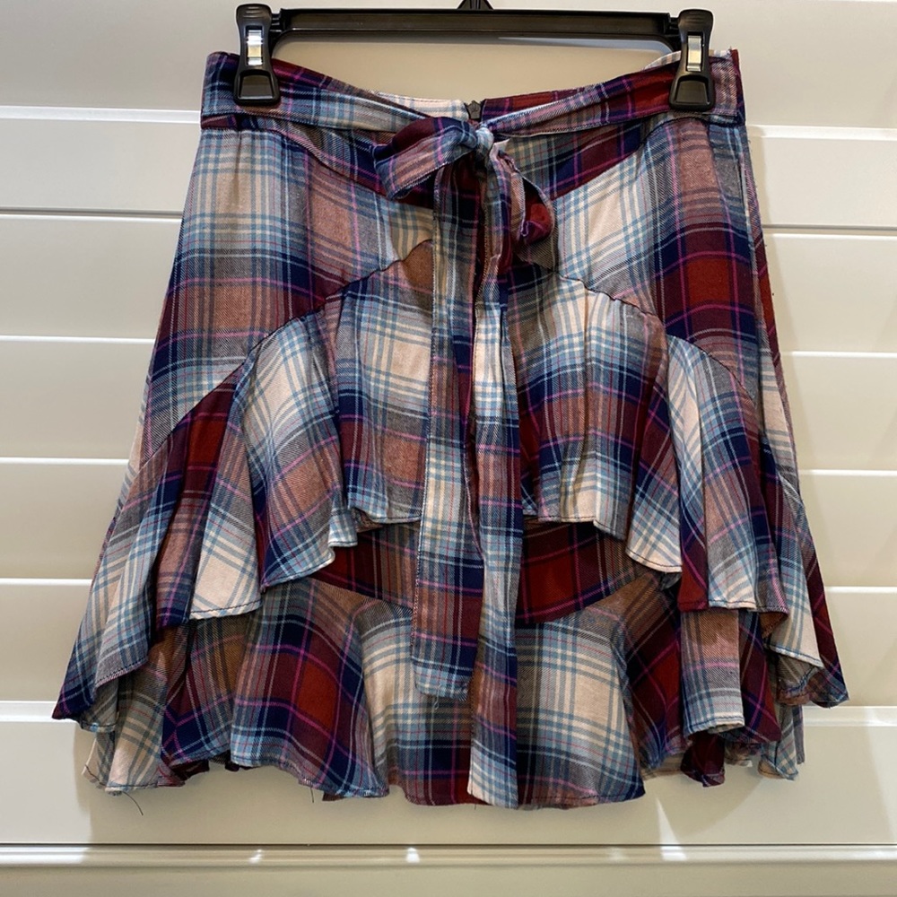 Plaid skirt